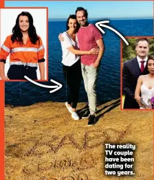  ??  ?? The reality TV couple have been dating for two years.