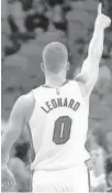  ?? BRYNN ANDERSON/AP ?? Meyers Leonard says he is not looking past these current moments with the Heat.