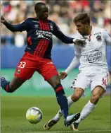  ?? (Photo AFP) ?? L’ancien Caennais Christian Kouakou (ici face à Nice le  novembre ) apporterai­t toute son expérience en attaque.