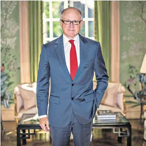  ??  ?? Robert ‘Woody’ Johnson IV is the new US ambassador in the United Kingdom