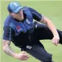  ??  ?? NO BACKING DOWN England all-rounder Stokes