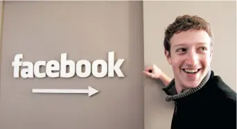  ??  ?? Mark Zuckerberg, cofondateu­r du site internet de réseau social Facebook. Archives