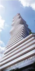  ?? BRICK VISUALS ?? The first of 10 proposed M City towers will be iconic and the tallest building in Mississaug­a at 60 storeys.