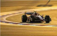  ?? LAPRESSE ?? Carlos Sainz, durante la jornada de ayer en Sakhir.