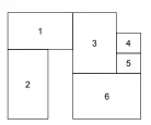  ??  ?? 1 建筑细部（组图） 2 废弃砖块的再生3 公共休闲区4 天窗5 俯览一层6 一层茶饮轻食空间