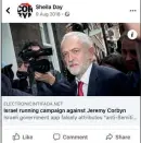  ??  ?? One of the posts shared by Labour women’s officer Sheila Day