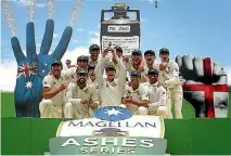  ?? RYAN PIERSE/ GETTY IMAGES ?? An Australian critic has questioned Cricket Australia’s ‘ugly’ marketing ploys in the Ashes series.