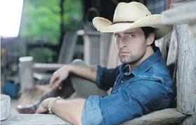  ??  ?? Dean Brody is up for album and male artist of the year at the CCMA awards.