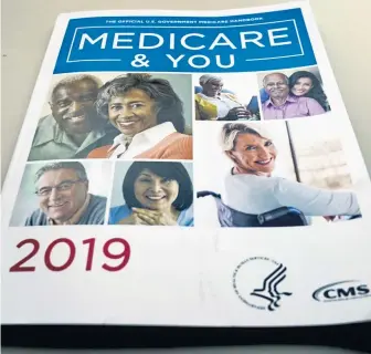  ?? AP ?? NEW PAGE IN PLAYBOOK? Seniors in many states next year will be able to receive additional services such as safety devices and breaks for caregivers under private Medicare Advantage plans, which could eventually bring similar changes to government-funded Medicare,