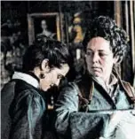  ?? YORGOS LANTHIMOS/FOX SEARCHLIGH­T ?? Rachel Weisz, left, and Olivia Colman, in “The Favourite,” are both up for acting Oscars.