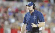  ?? AP PHOTO ?? STILL ON ROAD TO A CHAMPIONSH­IP: Coach Sean McDonnell and New Hampshire will travel to face South Dakota State in an NCAA FCS quarterfin­al tomorrow.