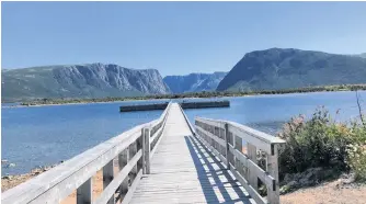  ?? DIANE CROCKER • THE TELEGRAM ?? Bontours still hasn’t decided if it will reopen its Western Brook Pond boat tour this year.