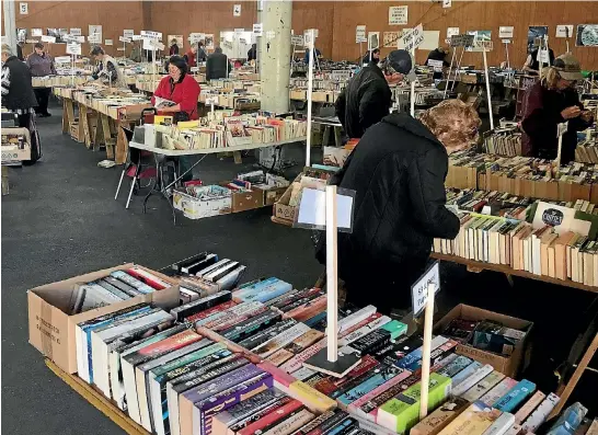  ?? ZANE MIRFIN ?? The annual Founders Book Fair is every Nelson book lover’s special time of the year – and happens at the perfect time to stock up on reading material for long winter nights.