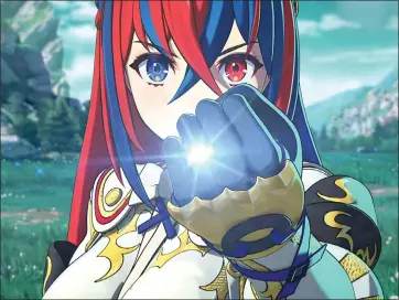  ?? NINTENDO ?? In “Fire Emblem Engage,” players become part of the Divine Dragon tribe, who must defeat rivals the Fell Dragon.