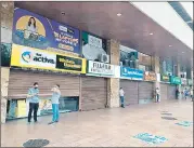  ?? API ?? La mayoría de centros comerciale­s de Guayaquil están cerrados.