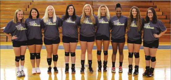  ??  ?? The Georgia Northweste­rn Lady Bobcats will open the 2016 volleyball season in Rossville this Saturday at 3:30 p.m. (Messenger photo/Scott Herpst)