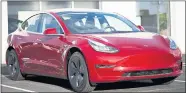  ?? THE ASSOCIATED PRESS ARCHIVES ?? After 5years, Doug Field leaves Tesla the day after CEO Elon Musk annouced the Model 3 is reaching production goals.