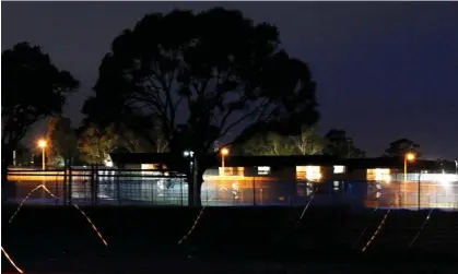  ?? Photograph: Daniel Munoz/Reuters ?? The Villawood immigratio­n detention centre in Sydney. Australia is exploring alternativ­es to immigratio­n detention to deal with a high number of cases.