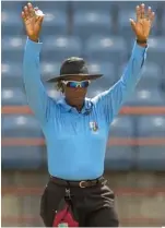  ??  ?? West Indian female umpire Jacqueline Williams.