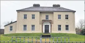  ?? (Pic: James O’Brien) ?? The former Garda barracks in Kilfinane, which the OPW intends to dispose of once the paperwork is in order.