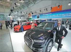  ?? PROVIDED TO CHINA DAILY ?? The parallel-imprt injury car section at the 2016 China (Tianjin) internatio­nal automobile exhibition in Tianjin.