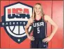  ?? USA Basketball ?? UConn freshman Paige Bueckers.