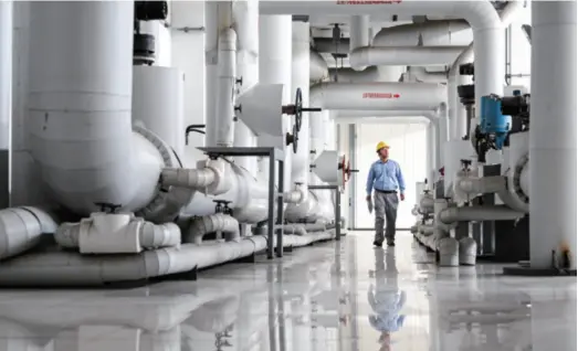  ??  ?? A waste-to-energy plant in Wuxi, Jiangsu Province in east China, on August 19