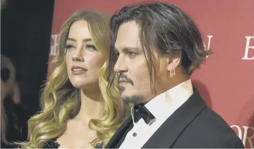  ??  ?? 0 Restrictio­ns in France and US where Johnny Depp and Amber Heard live, were a factor in the decision