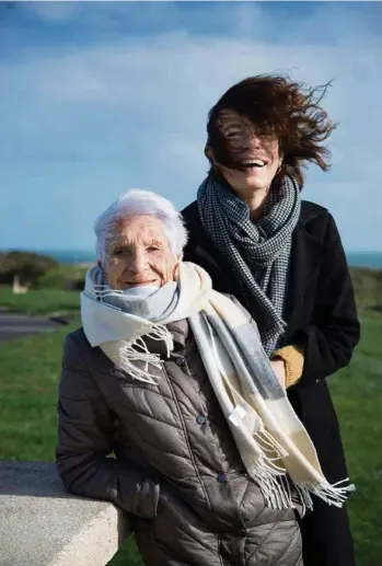  ?? (HERMANCE TRIAY) ?? A la fin du livre, Anne Weber raconte comment la petite dame si vivace et elle, «une de ces grandes Allemandes sérieuses», ont lié amitié.