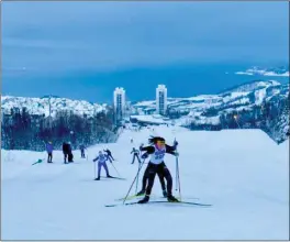  ?? FOTO: NORDREISA IL SKI OG SKISKYTING ?? Det var bakkeløp i Narvik, med 800 meter for de yngste og 1200 meter for de eldste.