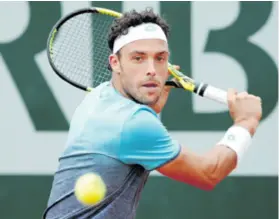  ??  ?? Izbacio osmog (Goffin) i 10. nositelja (Carreno Busta) – Marco Cecchinato