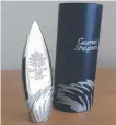 ??  ?? Game Shapers trophies are on eBay for up to $100.