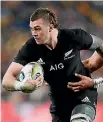  ??  ?? Big No 6 Liam Squire feels finally ready to start making a contributi­on to this All Blacks tour.