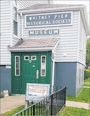  ?? SUBMITTED PHOTO ?? The Whitney Pier Historical Museum is located at 88 Mt. Pleasant St. in Whitney Pier.