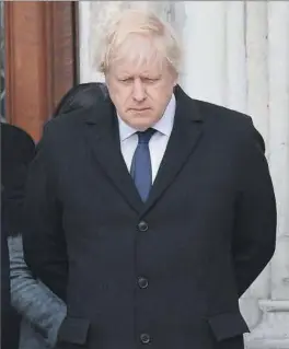  ?? EFE ?? El primer ministro del Reino Unido, Boris Johnson.