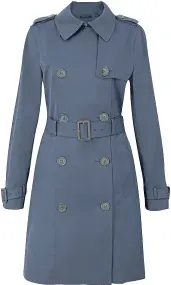  ??  ?? Trench, £55, M&S Collection.