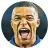  ??  ?? Treble yell: Kylian Mbappe scored three goals to put PSG in command of their round-of-16 tie. ‘Tonight was magnificen­t,’ he said