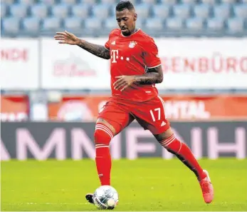  ?? FOTO: MATTHIAS BALK/DPA ?? Jérôme Boateng ist wieder eine wichtige Stütze beim FC Bayern München.