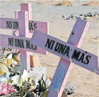  ?? ARCHIVO EL HERALDO DE CHIHUAHUA ?? Se registraro­n 777 homicidios por razones de género en 388 municipios del país