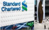  ?? AFP ?? StanChart’s outlook cheered investors, with its Hong Konglisted shares rising as much as 8 percent in afternoon trade.