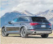  ??  ?? Audi’s A4 Allroad is a popular choice in the luxury segment of the wagon market.