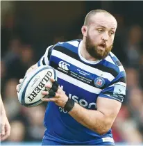  ??  ?? More than nuts and bolts: Bath’s Tom Dunn