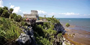  ?? (Sipa) ?? La belleza de Tulum.