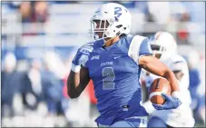  ?? Central Connecticu­t Athletics ?? Tyshaun James of Middletown is a senior wide receiver on the Central Connecticu­t football team.