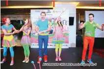  ??  ?? AUSTRALIAN CHILDREN musical group HI-5