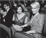  ?? Invision for the Television Academy/AP/CHARLES SYKES ?? It’s time for Sarah Paulson (right), who portrayed Marcia Clark (left) in The People v. O.J. Simpson: American Crime Story, to step away from FX and try SNL.