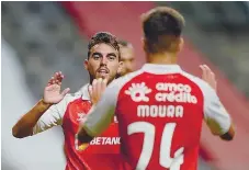  ??  ?? Ricardo Horta bisou com o Farense no último jogo