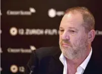  ?? AP ?? Productor. El poderoso Harvey Weinstein es investigad­o por la policía de EEUU y Reino Unido tras las denuncias por abuso sexual.