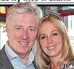 ??  ?? Local battle: Broadcaste­r Pat Kenny and wife Kathy