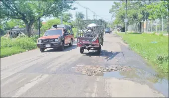  ??  ?? Bache regado por aguas servidas en la calle 3 de Febrero del barrio La Querencia del distrito de Mariano Roque Alonso.